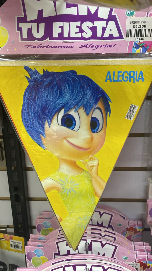 banderin intensamente