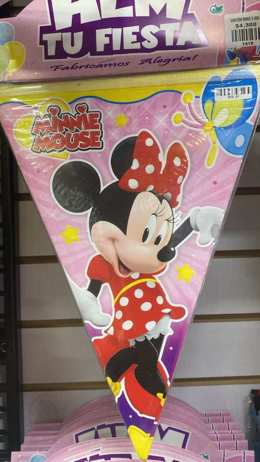 BANDERIN MINNIE X UNID.