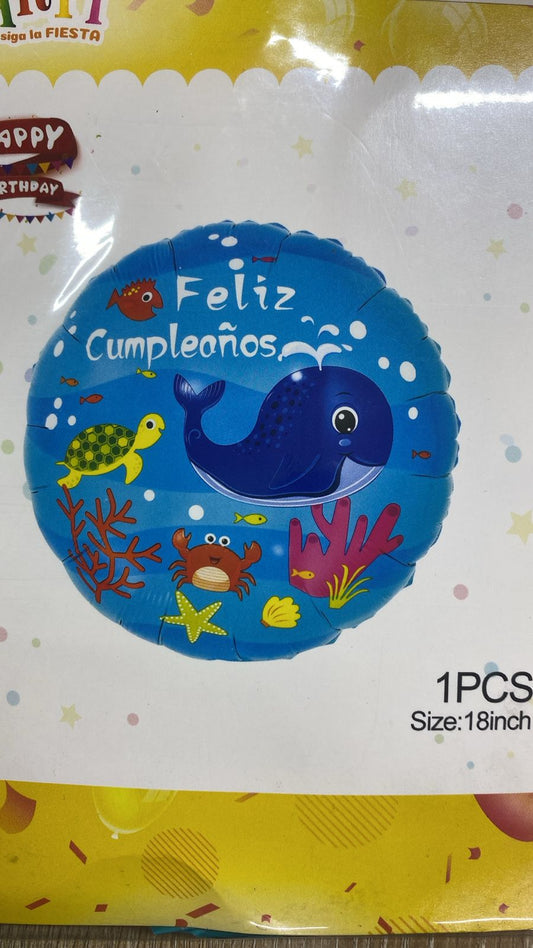 globo redondo 18" fc