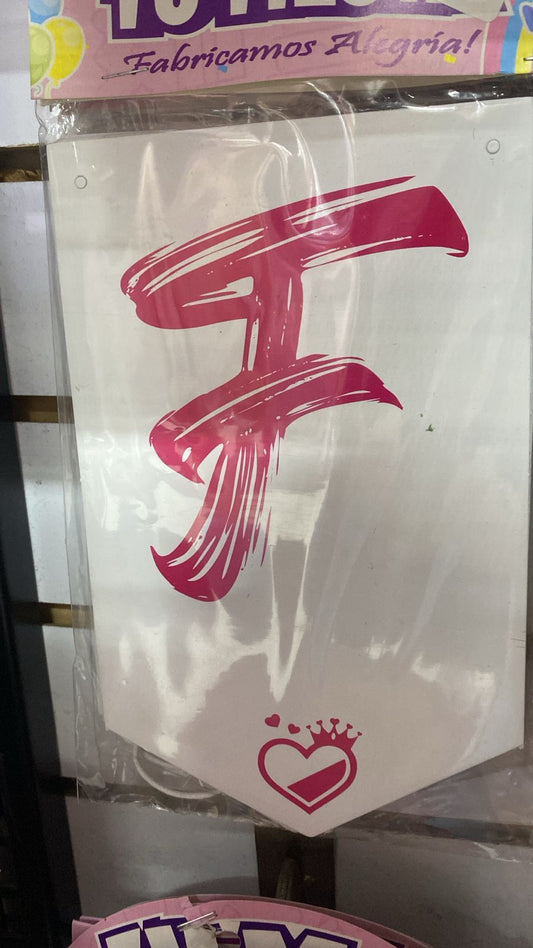 LETRERO PUNTA PERSONAJE BARBIE