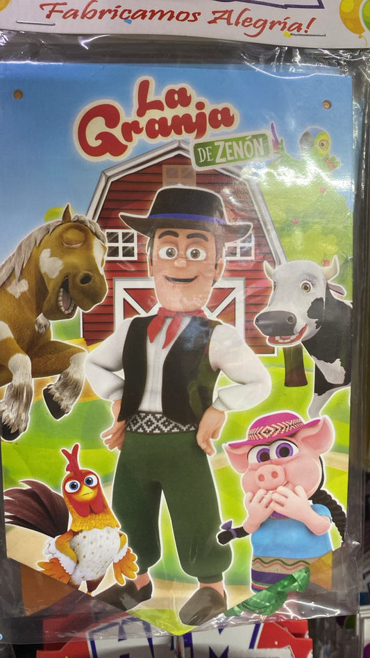 LETRERO GRANJA ZENON