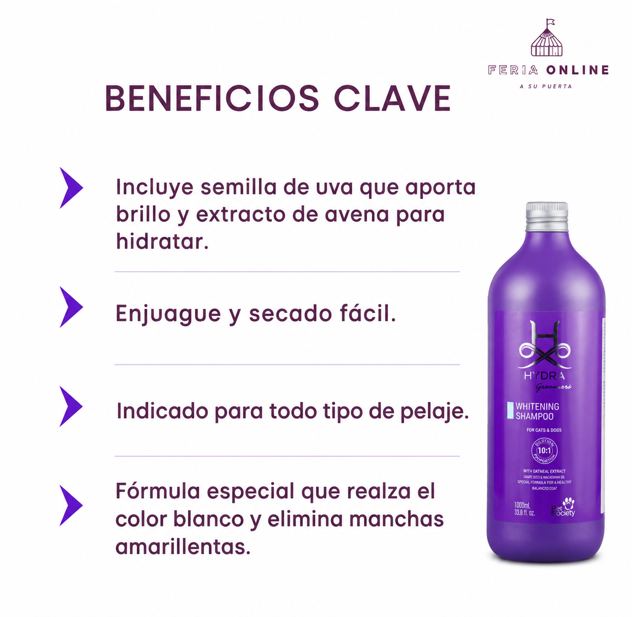 Hydra Whitening Shampoo 1L