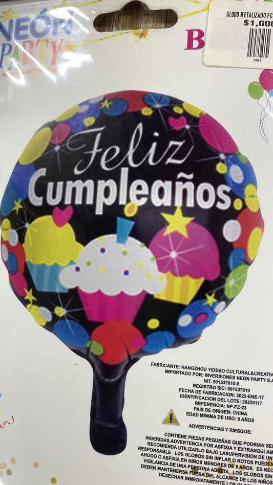 globo metalizado fc cocket 6