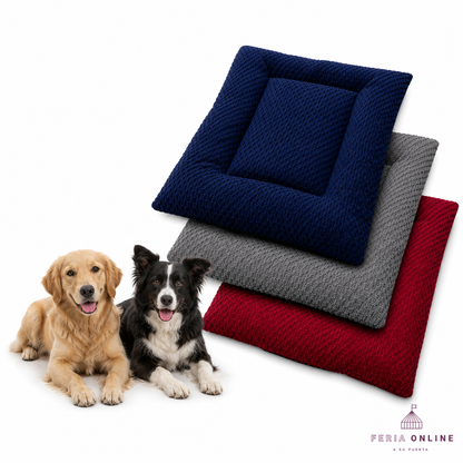 Cama Peluche con Cierre