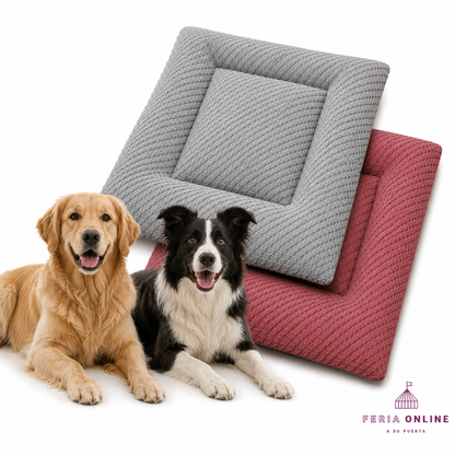 Cama Peluche con Cierre