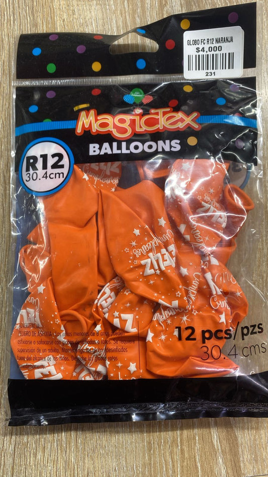 globo fc r12 naranja
