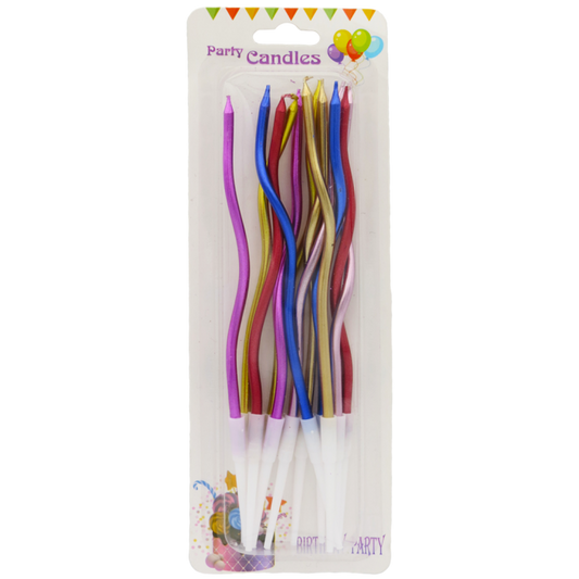 Velas en Espiral x12
